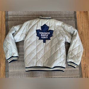 Toronto Maple Leafs Reversible Coat Youth 14/16 Large